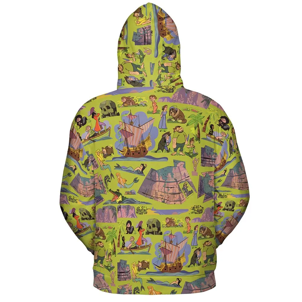 All-over Print Hoodie - 4KY7JQFM -  - 4