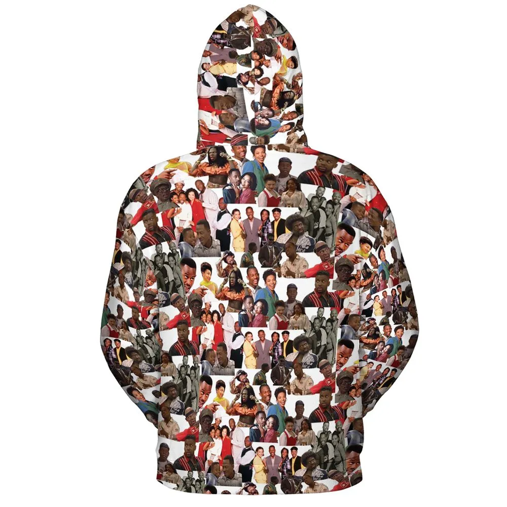 All-over Print Hoodie - 4JFKF5DH -  - 4