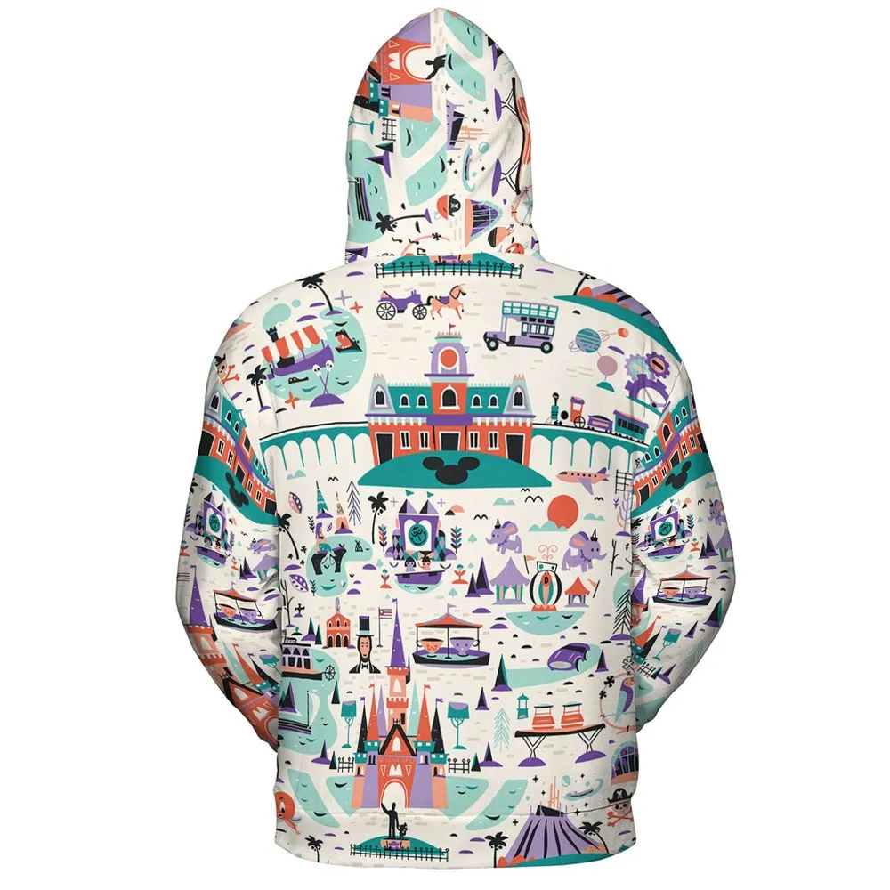 All-over Print Hoodie - V9NEHE3N -  - 4
