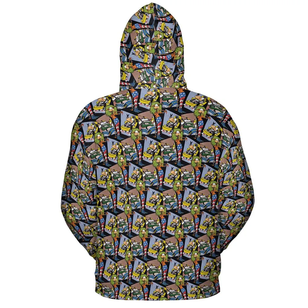 All-over Print Hoodie - WNGUCZM2 -  - 4