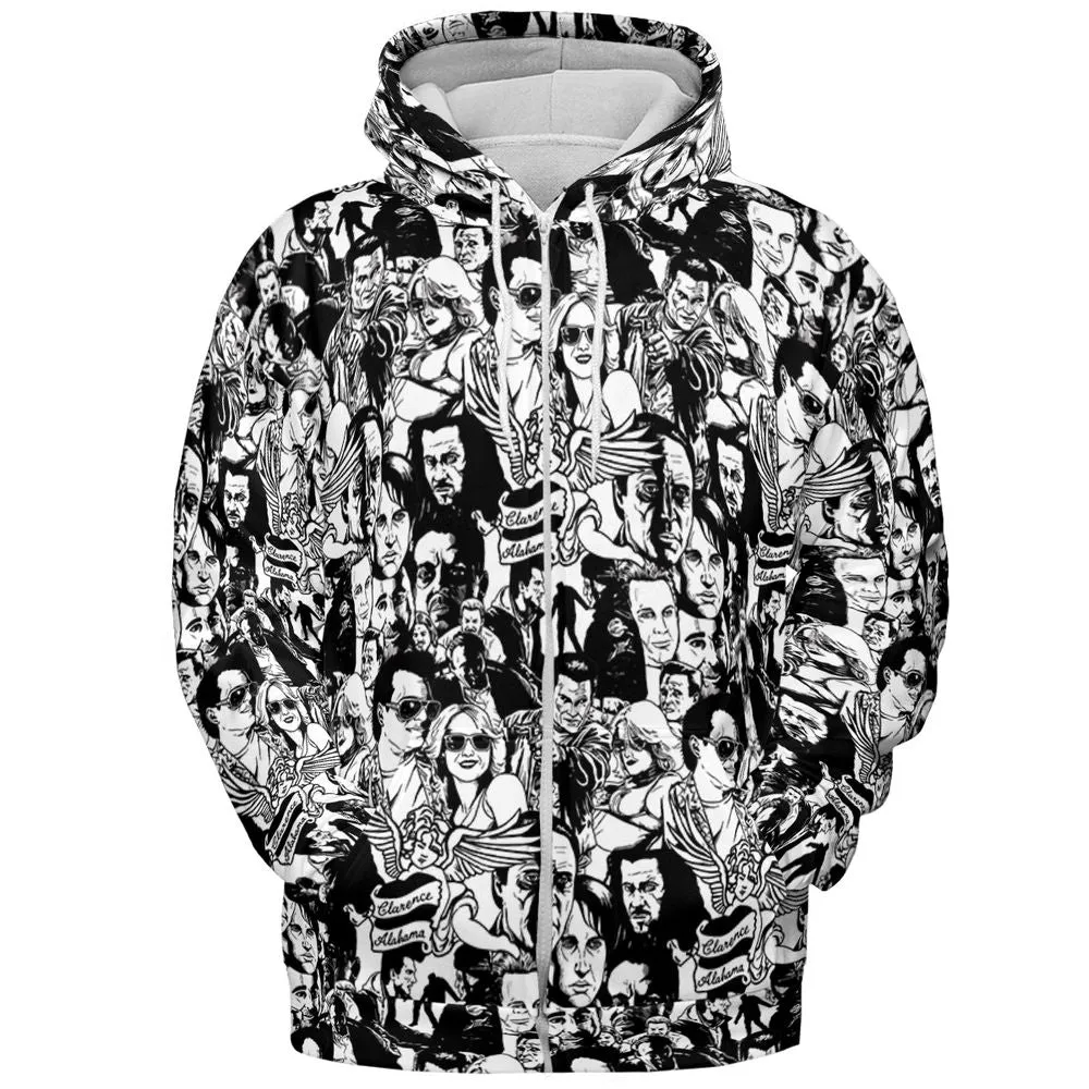 All-over Print Hoodie - WFHLG849 -  - 3