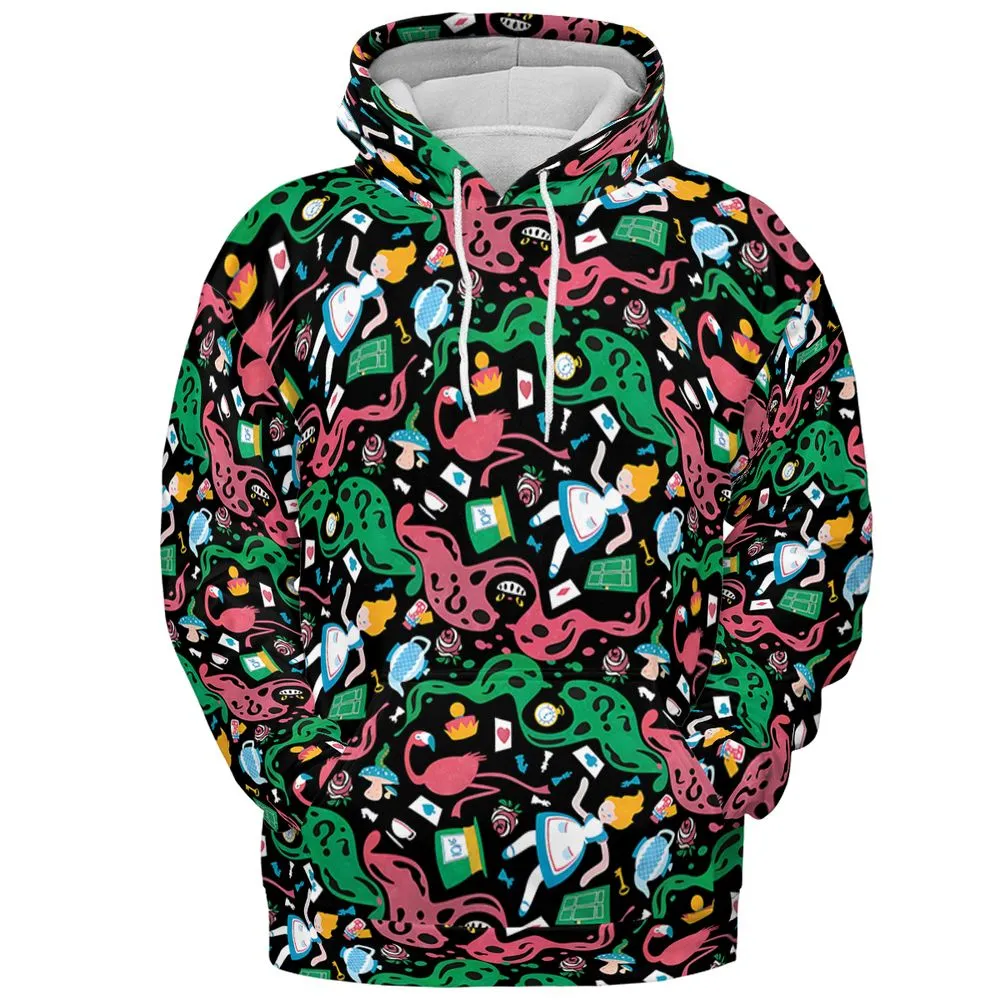 All-over Print Hoodie - QHUJVT93 -  - 2