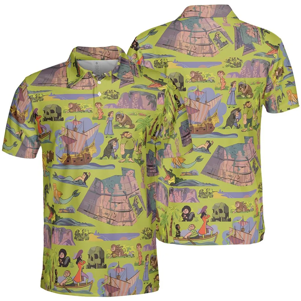 AOP Men/Women Polo Shirt - 5CUE133L -  - 2