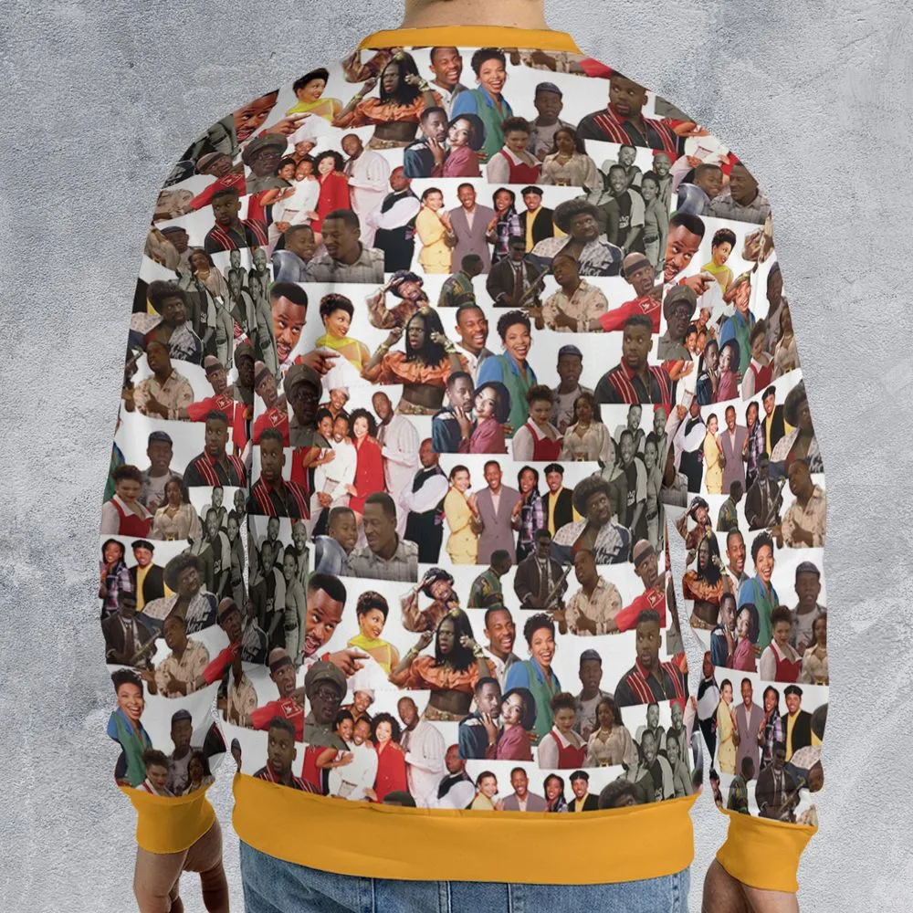 All-over Print Sweatshirt - WVGYN5GE -  - 2