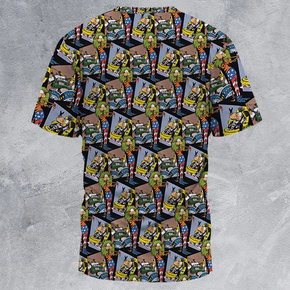 All-Over Print Unisex T-Shirt - KEFK9ZQG -  - 4