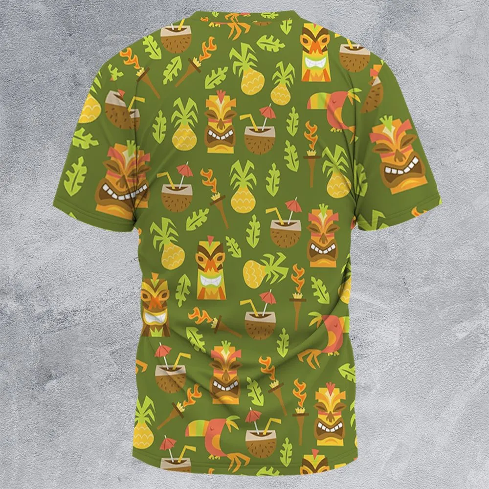 All-Over Print Unisex T-Shirt - 3Y393QEU -  - 4