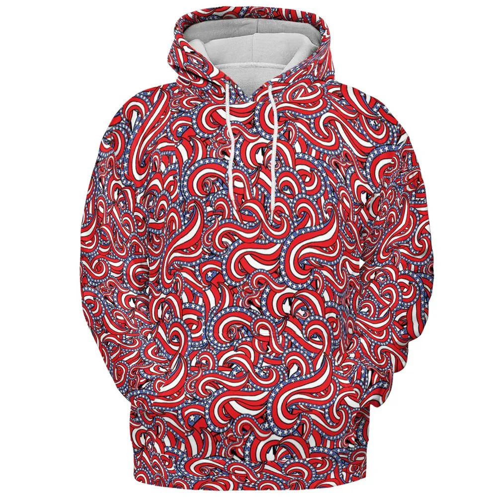 Patriotic American Flag Red White and Blue Stars -  - 2