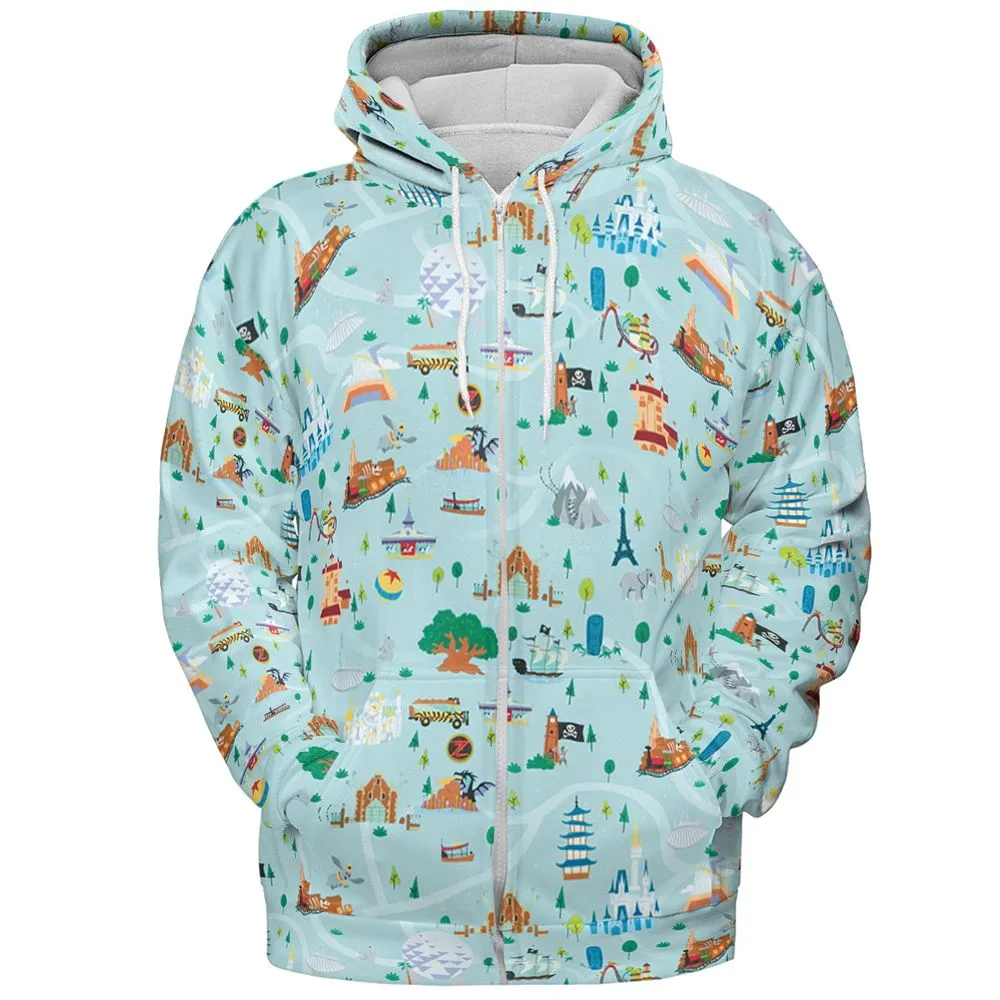 All-over Print Hoodie - MS2MGBAC -  - 3