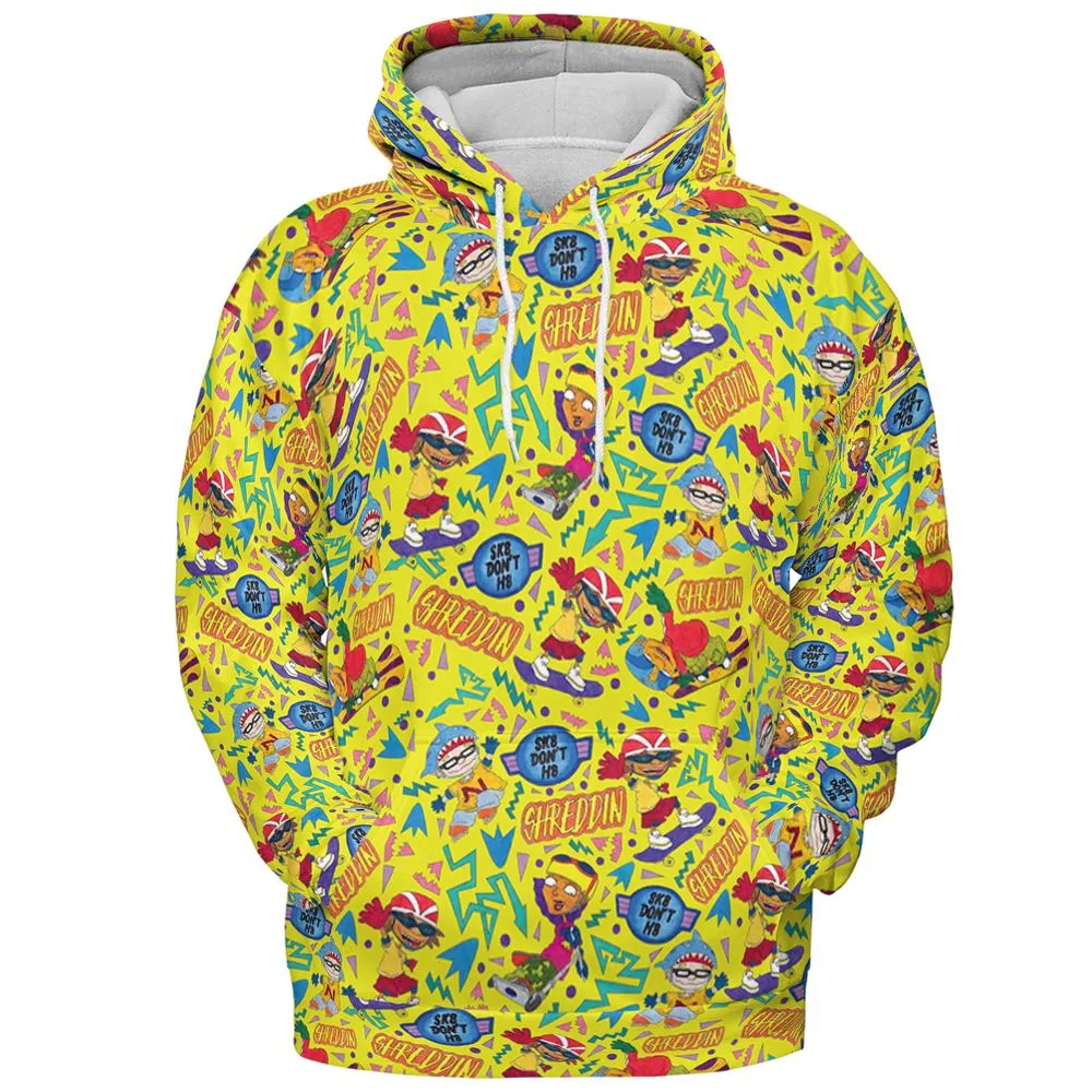 All-over Print Hoodie - SQBTNUUN -  - 2