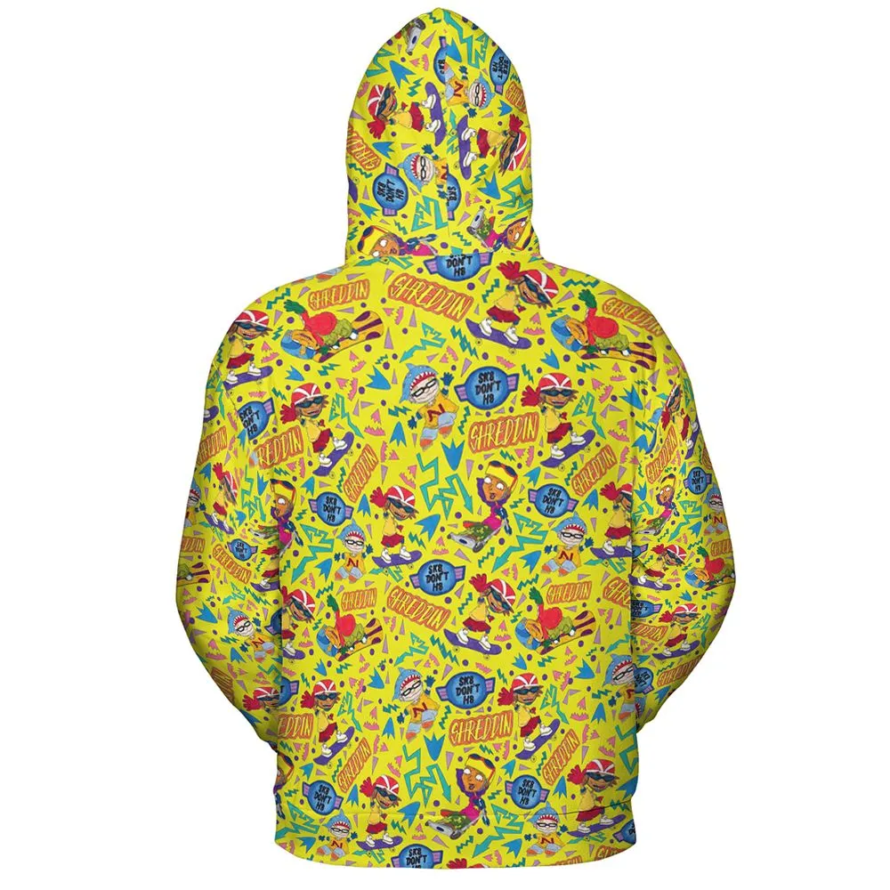 All-over Print Hoodie - SQBTNUUN -  - 4