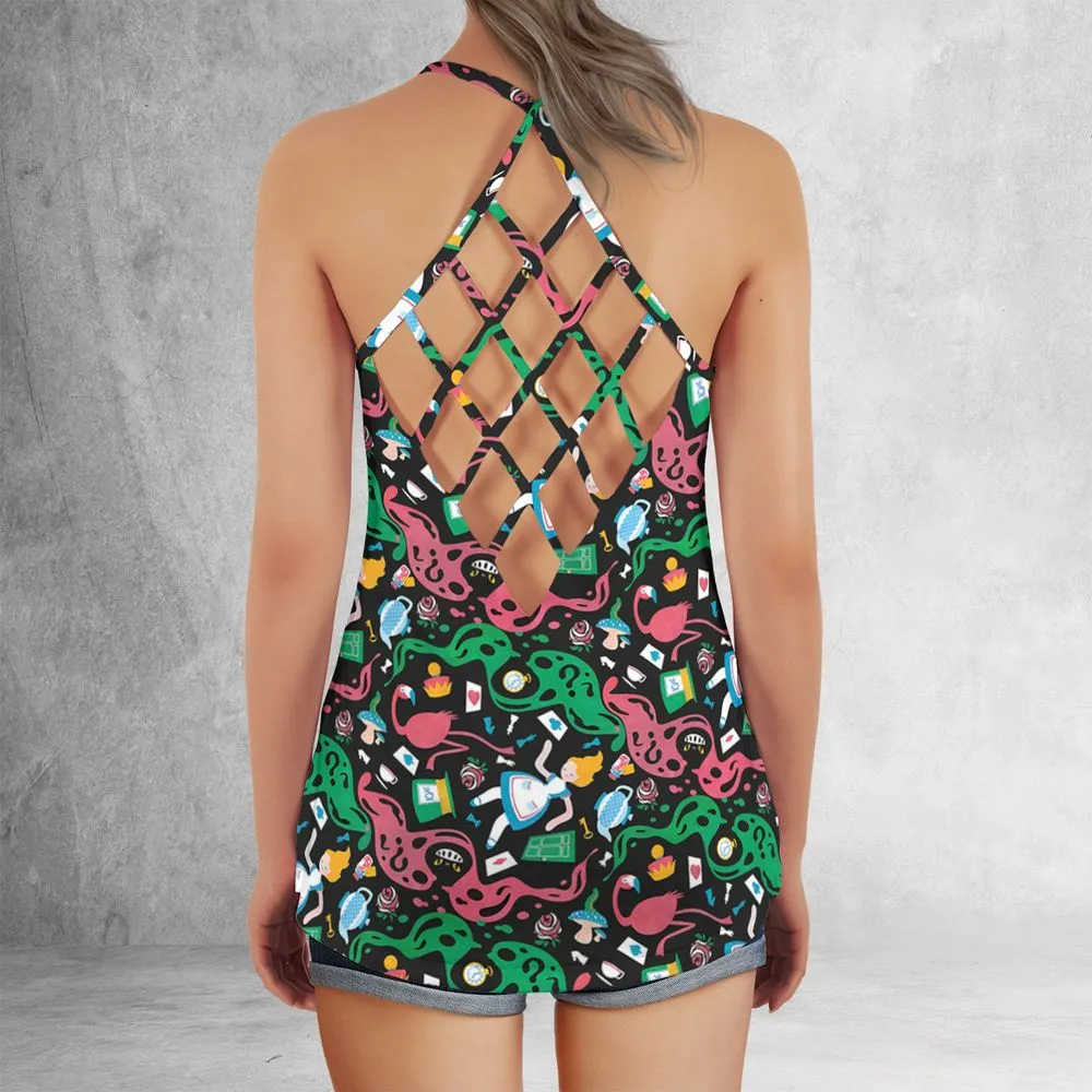Criss Cross Tank Top - 1LSEC2KL -  - 3