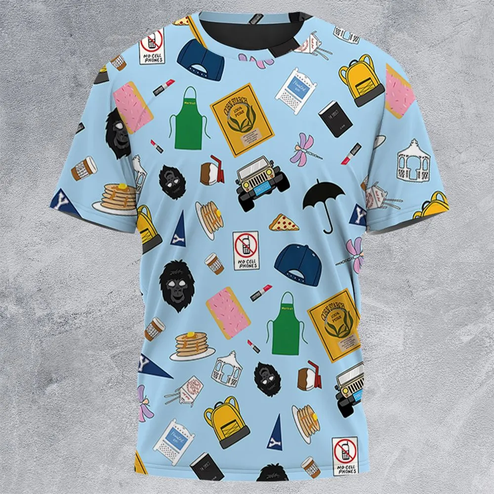 All-Over Print Unisex T-Shirt - CRPT2VH9 -  - 3