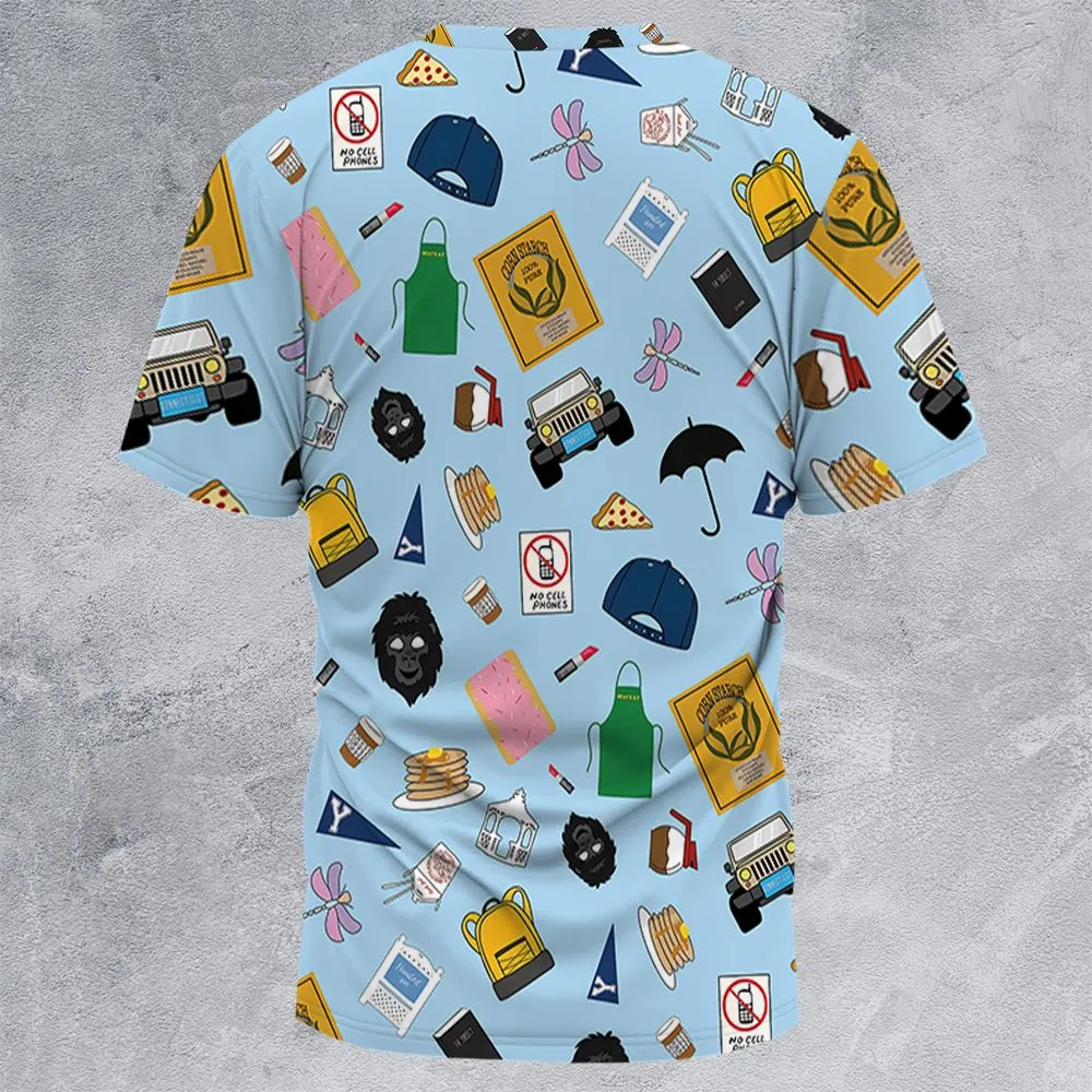 All-Over Print Unisex T-Shirt - CRPT2VH9 -  - 4