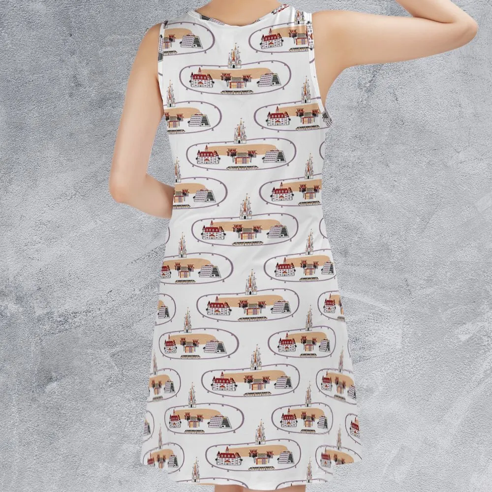 Sleeveless Dress - 3GU15UFZ -  - 2
