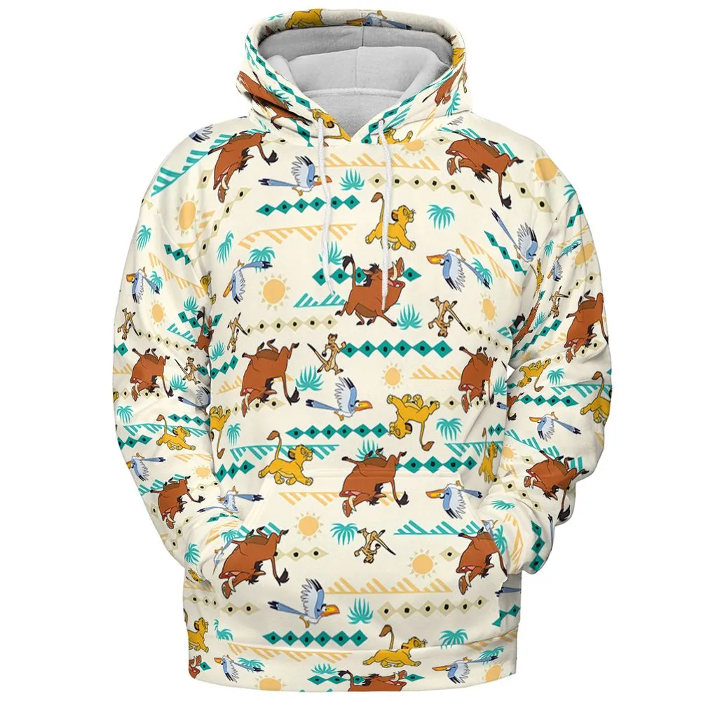 All-over Print Hoodie - 2M4Y65VF -  - 2
