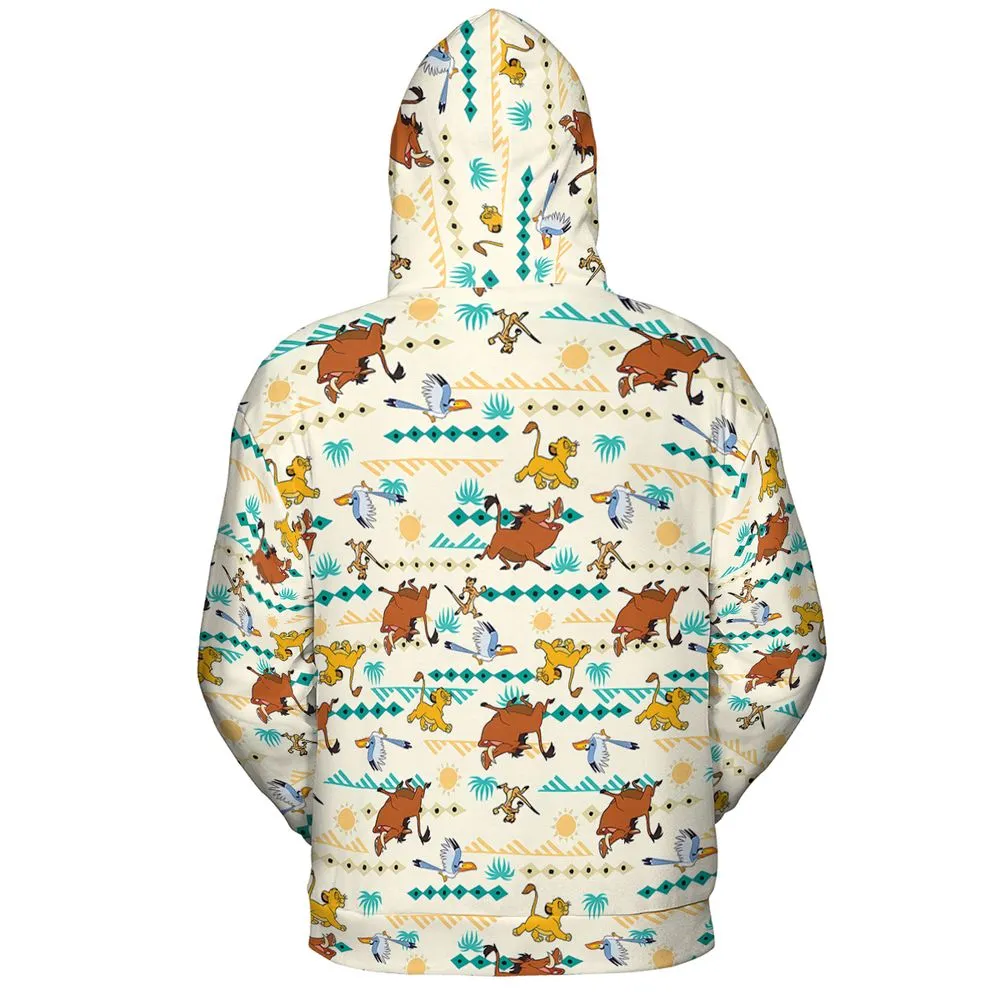 All-over Print Hoodie - 2M4Y65VF -  - 4