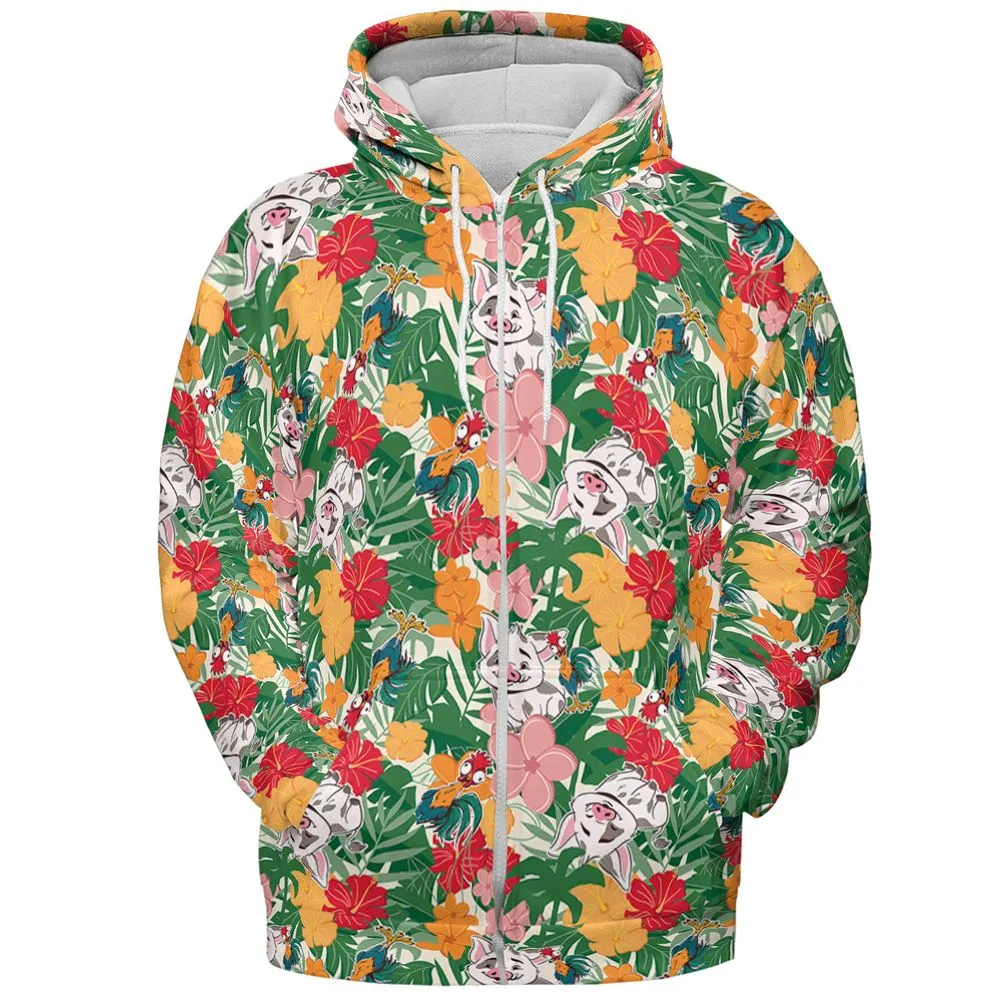 All-over Print Hoodie - Z9AC9NK9 -  - 3