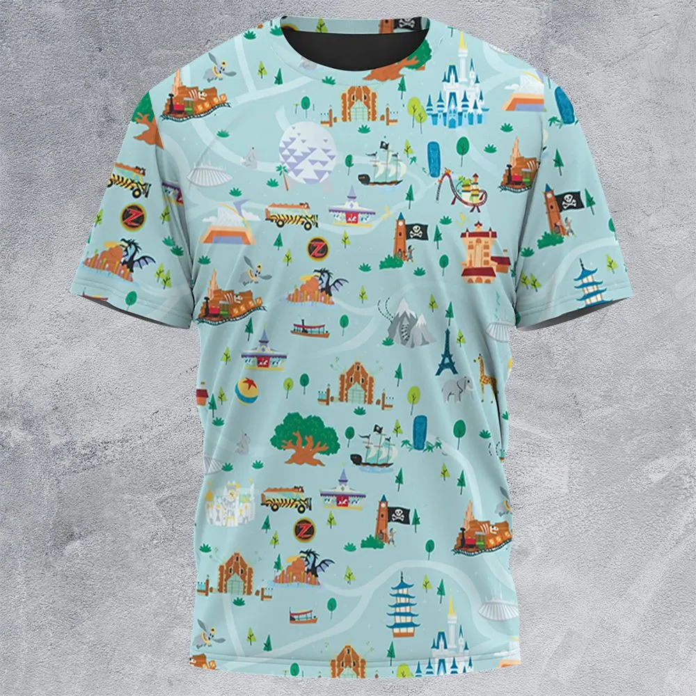 All-Over Print Unisex T-Shirt - BBVECFHJ -  - 3