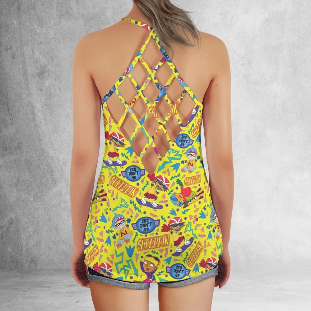 Criss Cross Tank Top - TPUZPXJT -  - 3