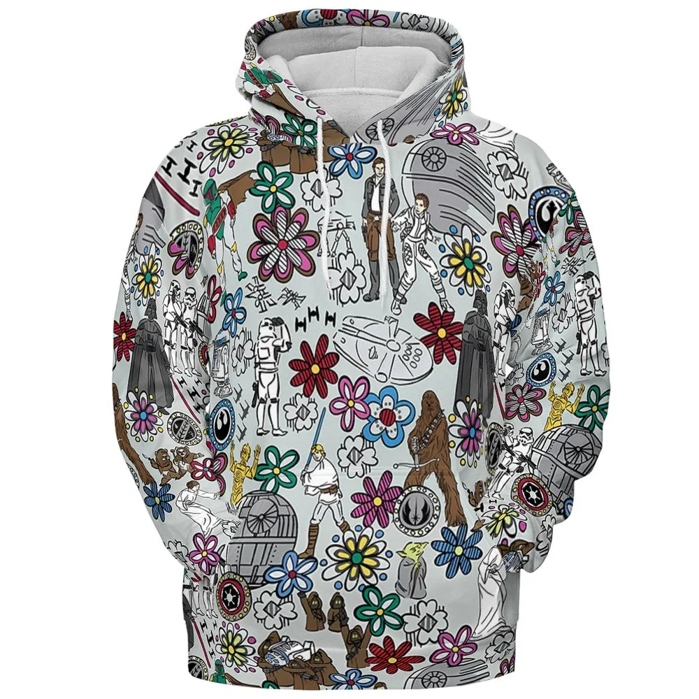 All-over Print Hoodie - D7P4LM85 -  - 2