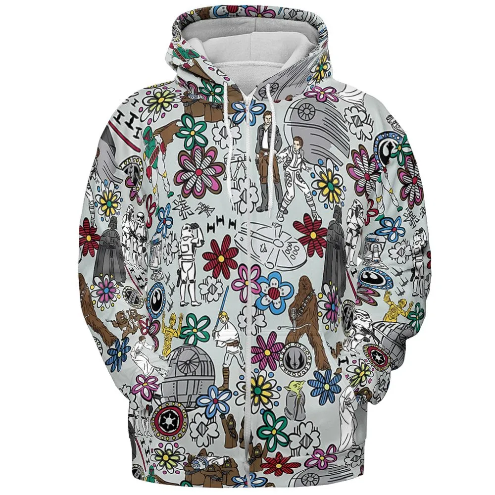 All-over Print Hoodie - D7P4LM85 -  - 3