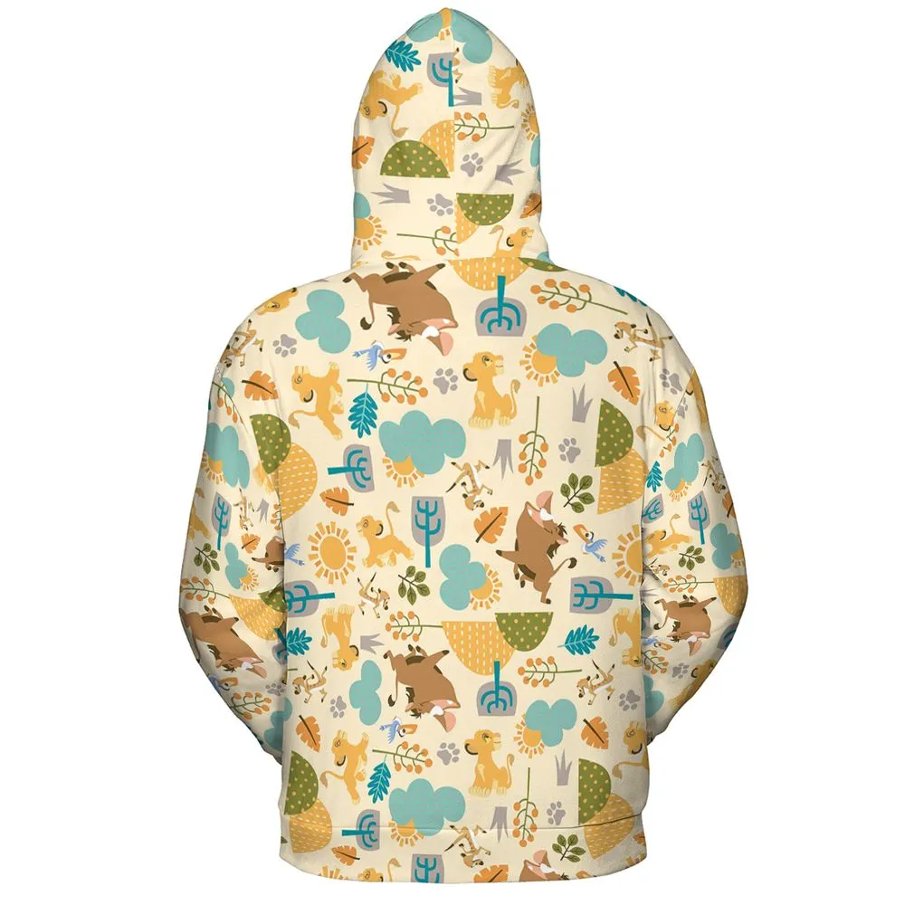 All-over Print Hoodie - 67QD2W6W -  - 4