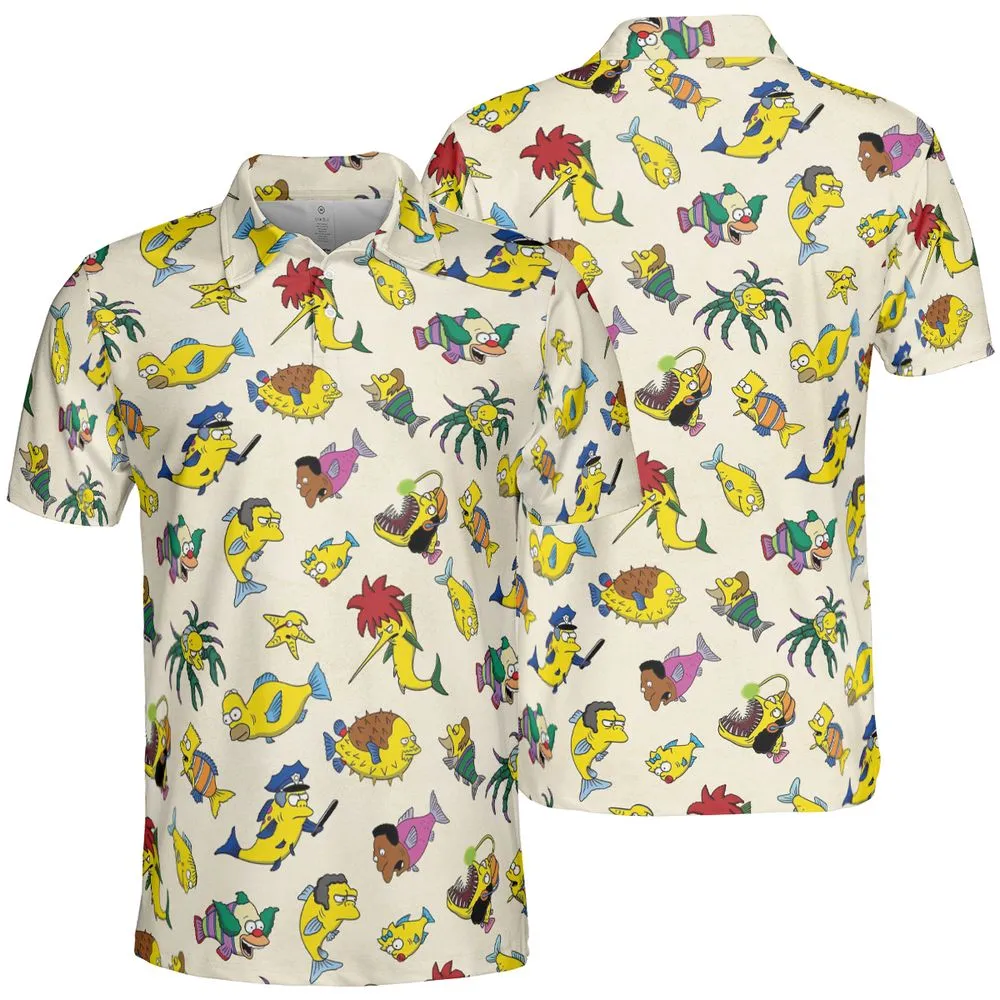 AOP Men/Women Polo Shirt - E4FEKPEQ -  - 2