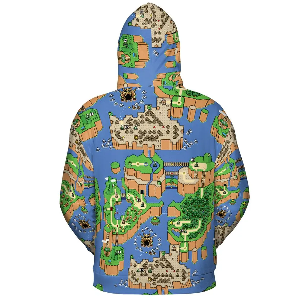 Super Mario World Map -  - 4