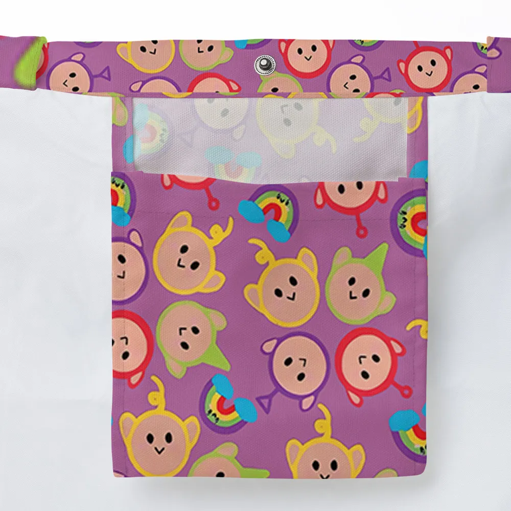 Colorful Friends Teletubbies Large Tote Bag - 3