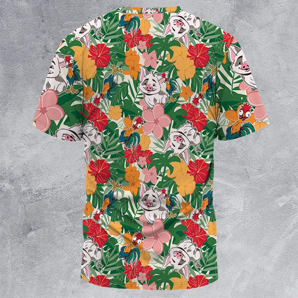 All-Over Print Unisex T-Shirt - FZVCSAN1 -  - 4