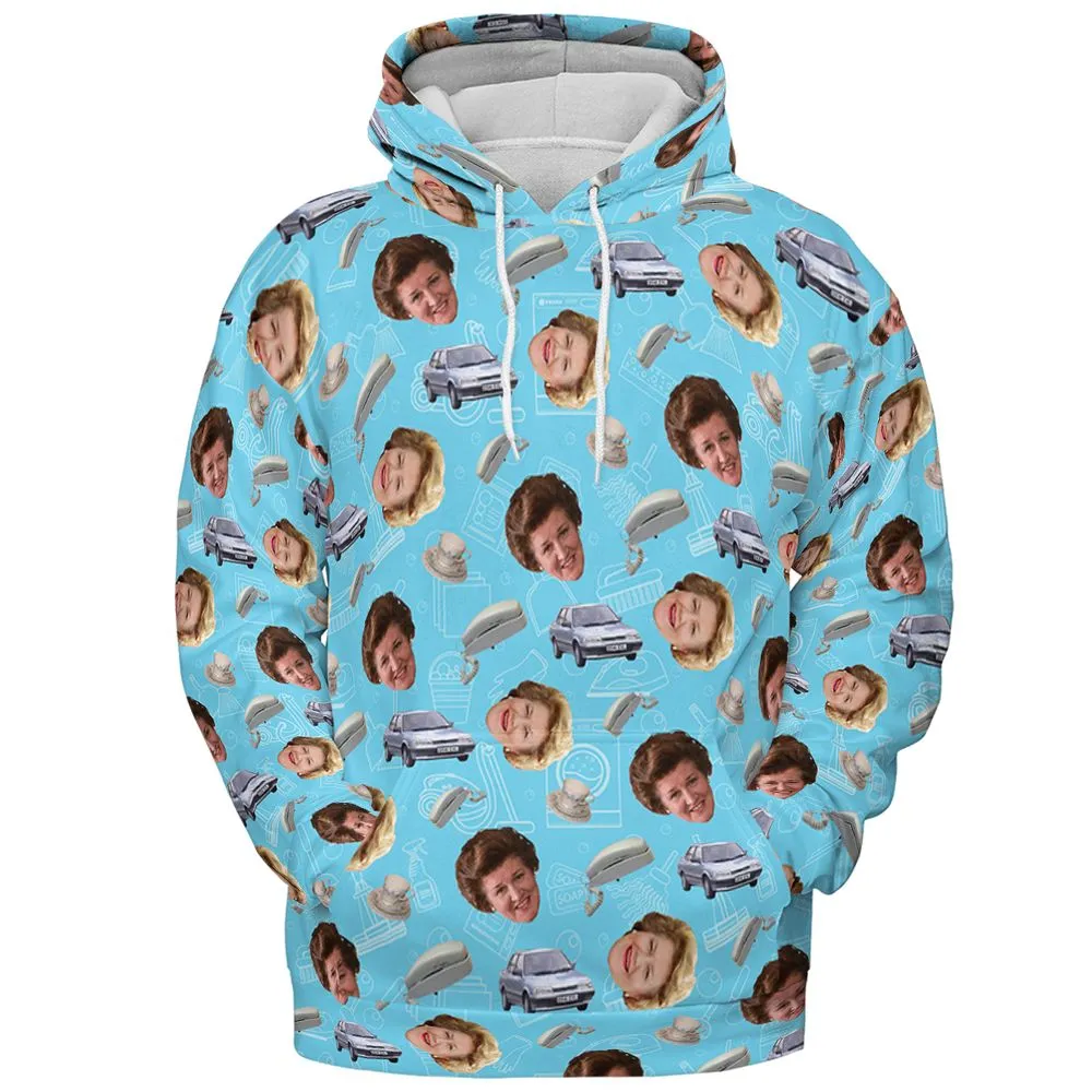 All-over Print Hoodie - HQMBY8U1 -  - 2