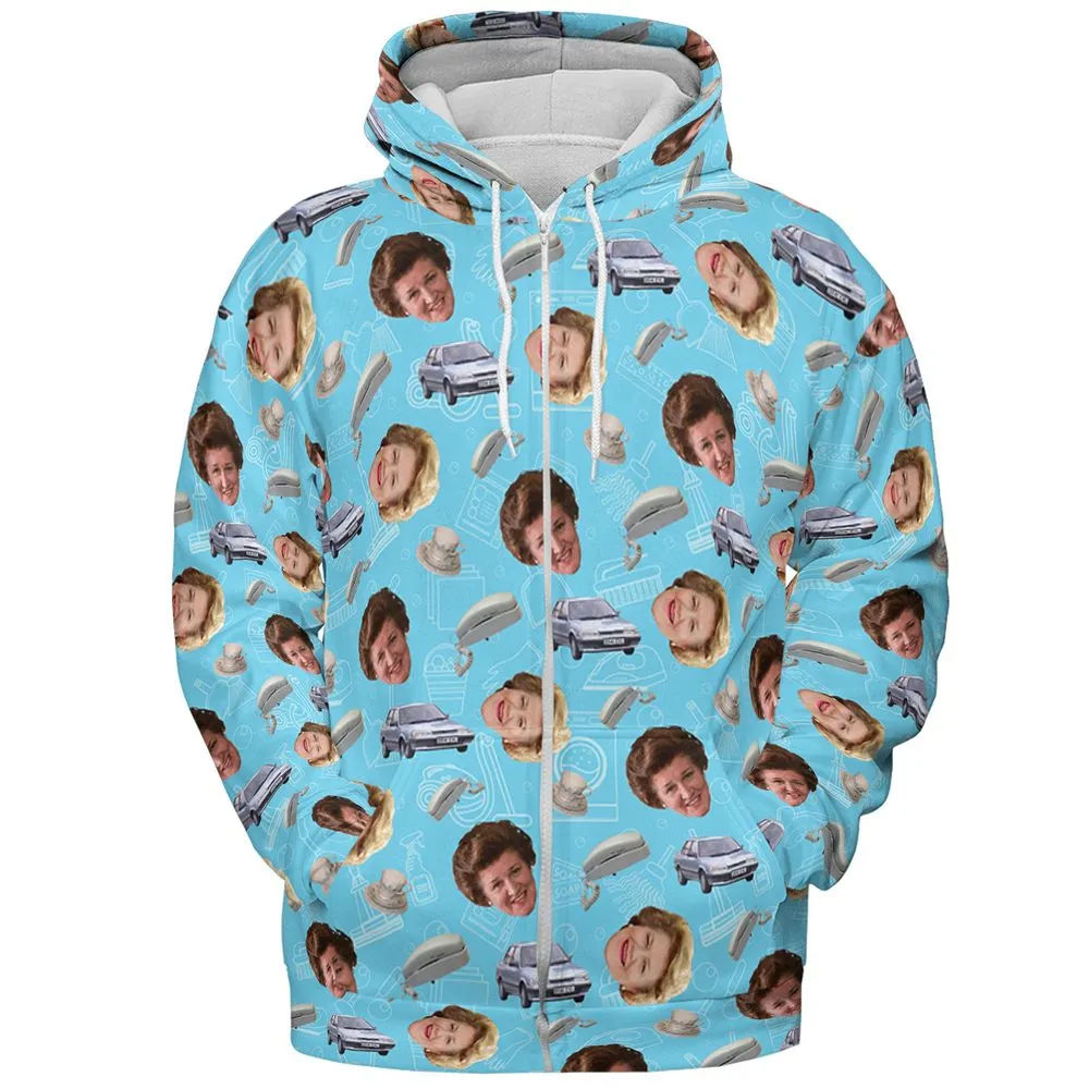 All-over Print Hoodie - HQMBY8U1 -  - 3