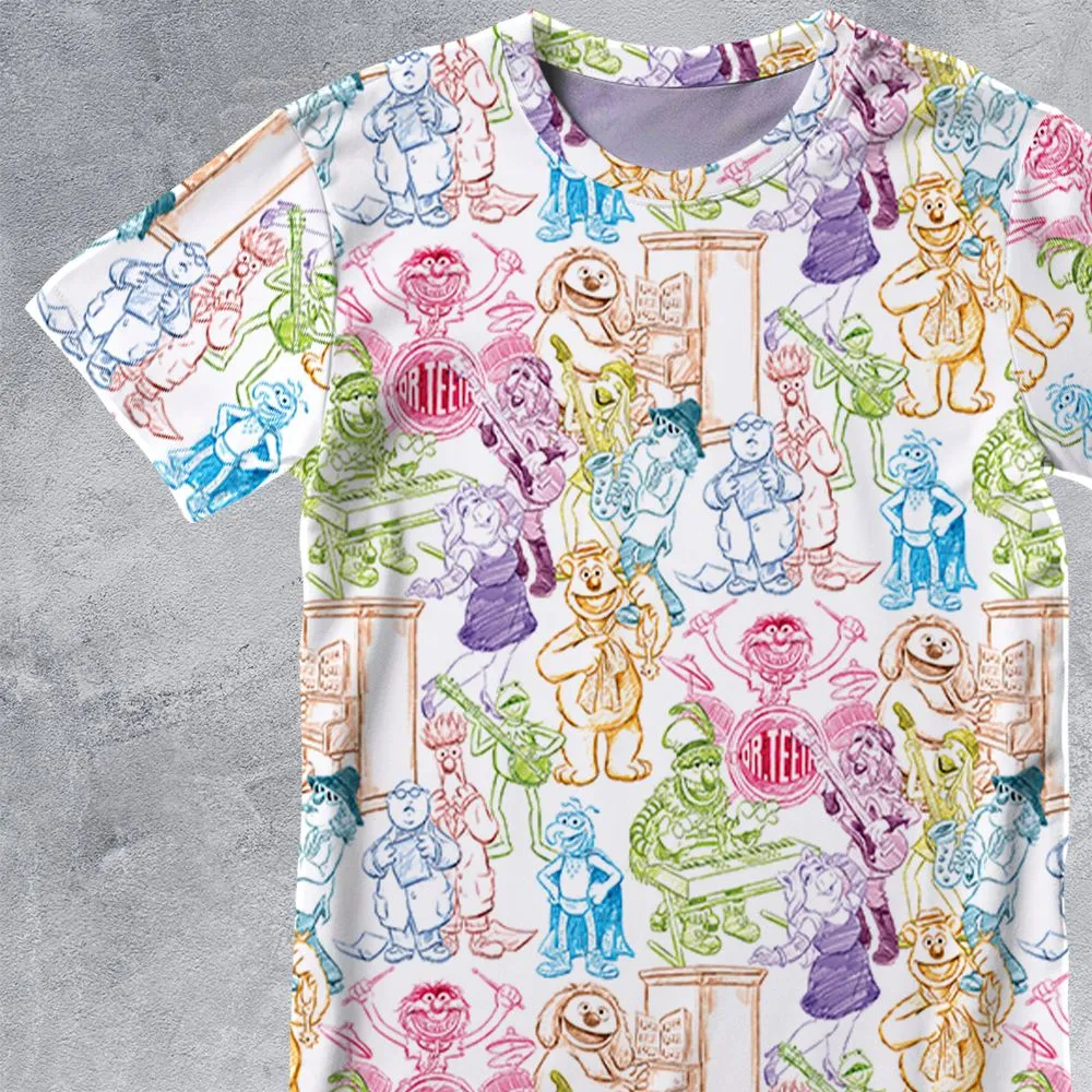 All-Over Print Unisex T-Shirt - ZKGY986E -  - 2