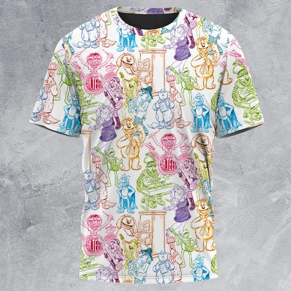 All-Over Print Unisex T-Shirt - ZKGY986E -  - 3