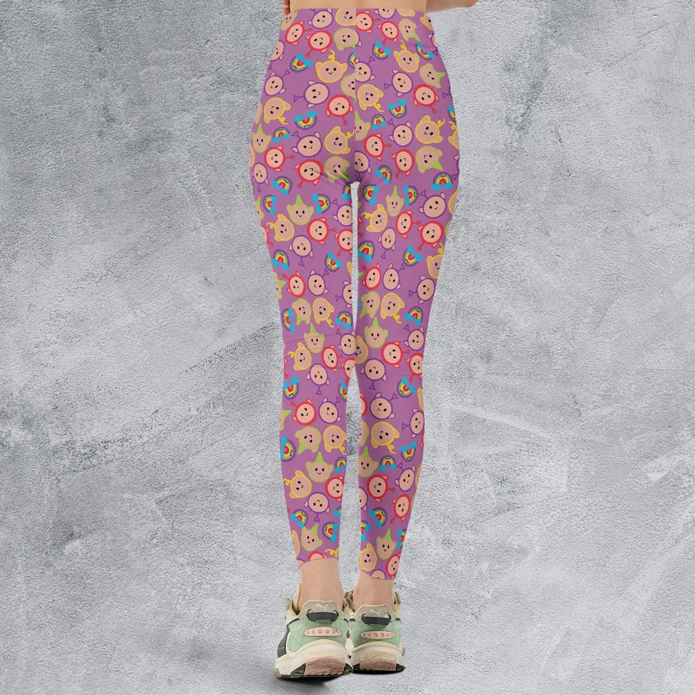 Colorful Friends Teletubbies Legging - 2