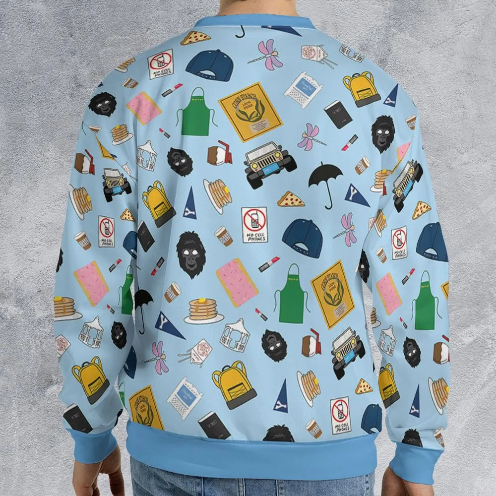 All-over Print Sweatshirt - V8Q1YQB1 -  - 2