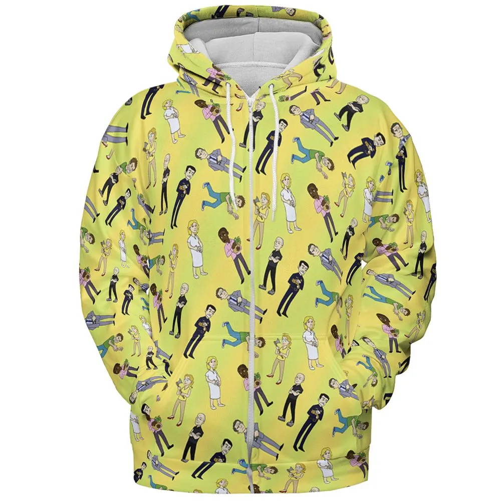 All-over Print Hoodie - 1NN7ABAT -  - 3