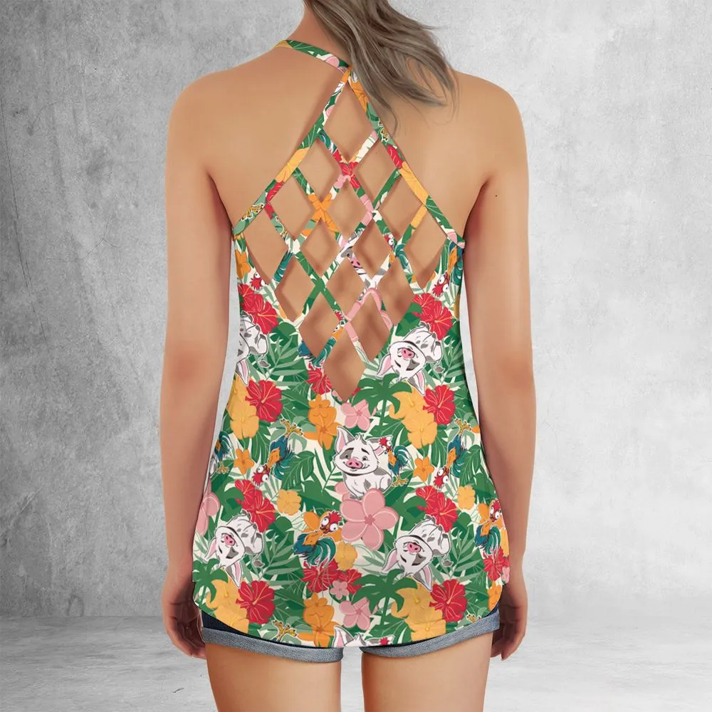 Criss Cross Tank Top - 9VYDNQF5 -  - 3