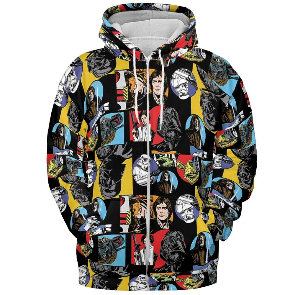 All-over Print Hoodie - 91HGEP7E -  - 3