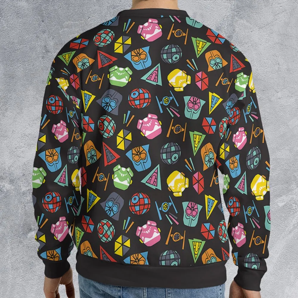All-over Print Sweatshirt - AHLB7ZP8 -  - 2