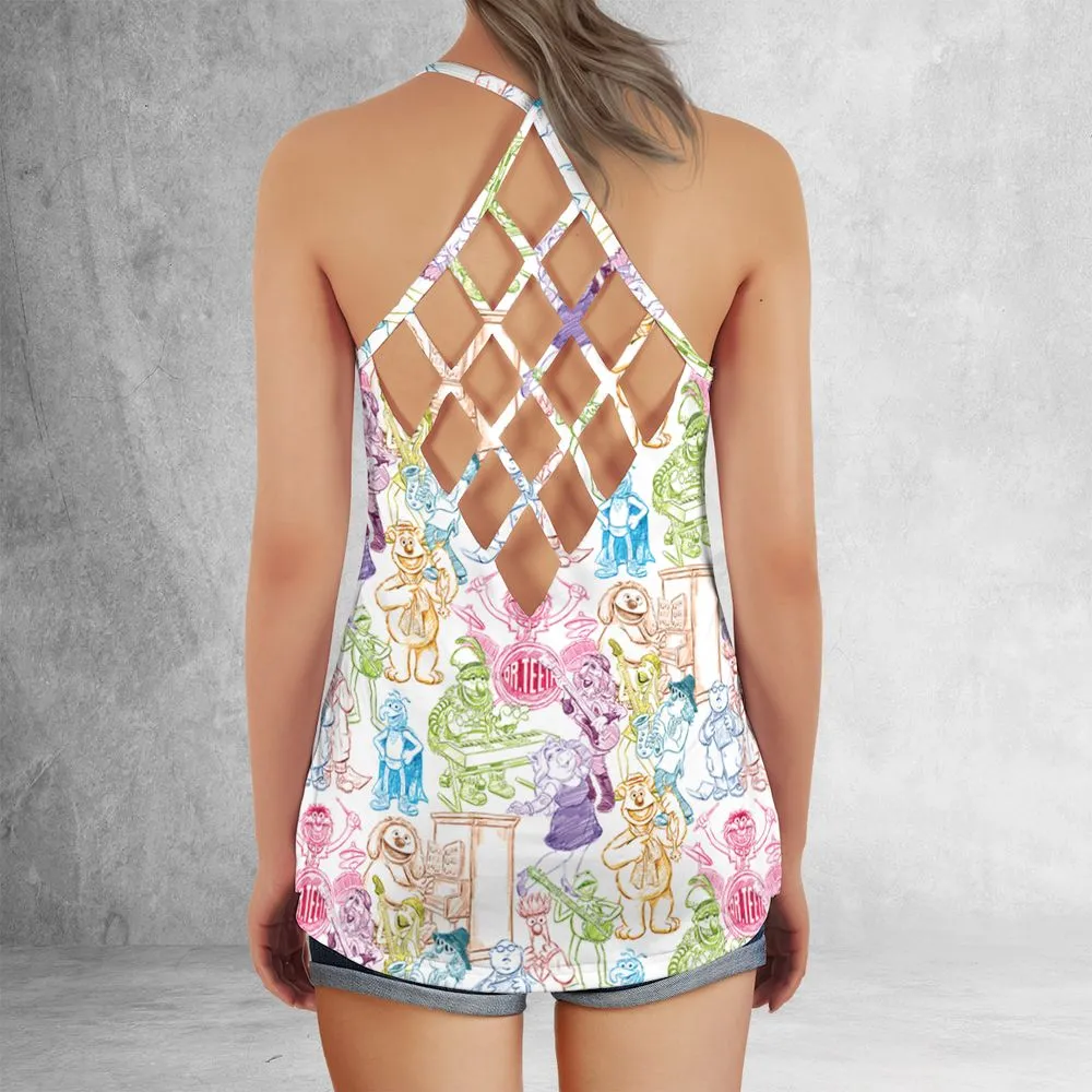 Criss Cross Tank Top - WH1PSQC1 -  - 3