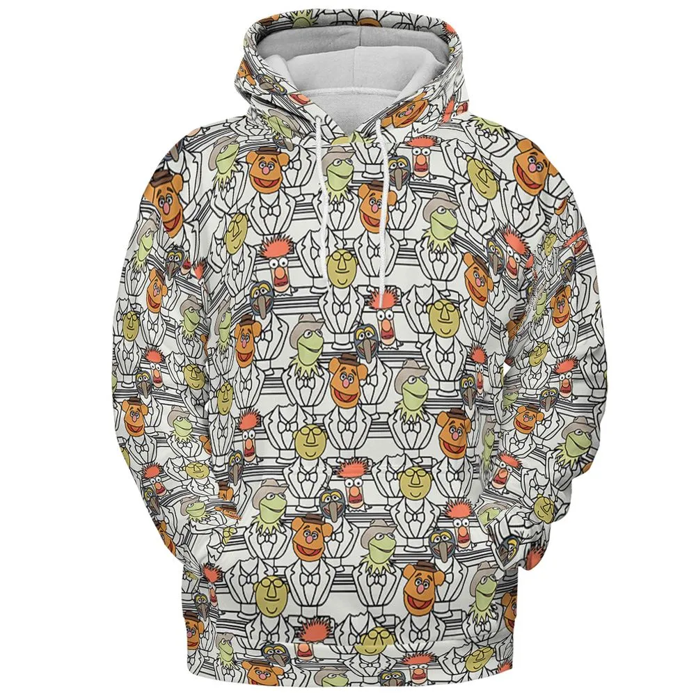 All-over Print Hoodie - WQSE65LD -  - 2