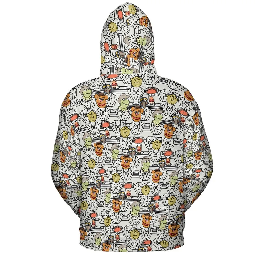 All-over Print Hoodie - WQSE65LD -  - 4