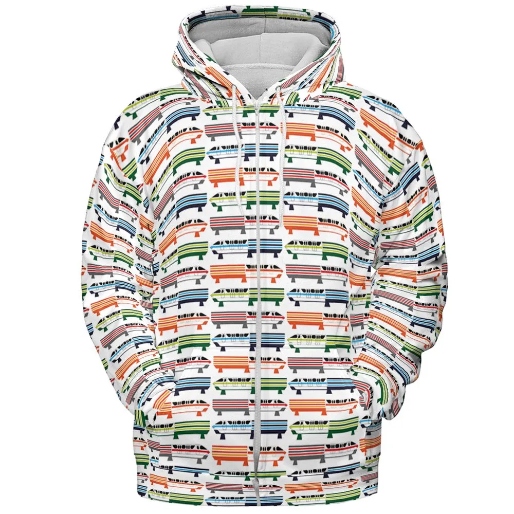 All-over Print Hoodie - V82E9EJJ -  - 3