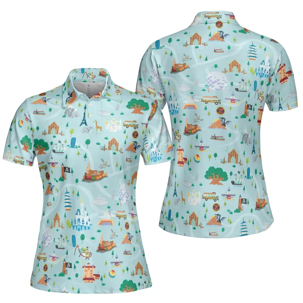 AOP Men/Women Polo Shirt - 36W3CTYA -  - 5