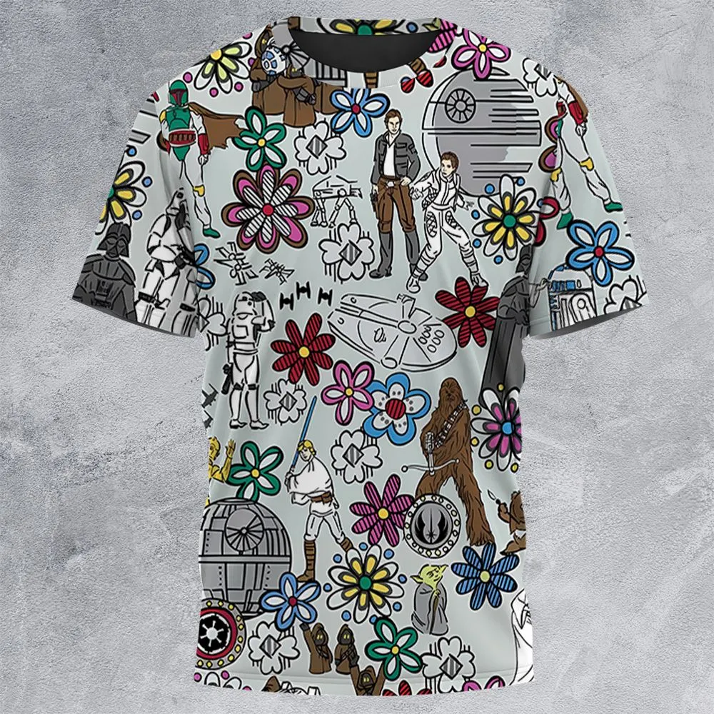All-Over Print Unisex T-Shirt - PDH3UWP6 -  - 3