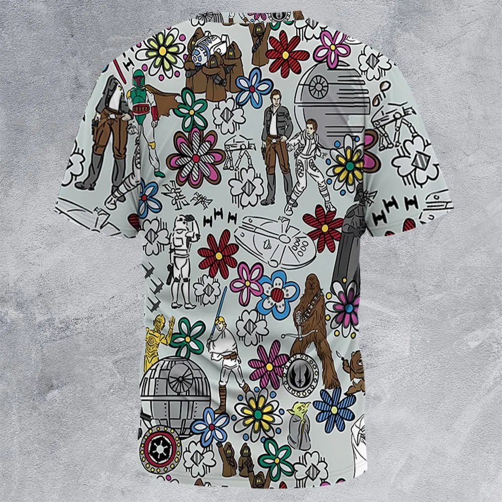 All-Over Print Unisex T-Shirt - PDH3UWP6 -  - 4