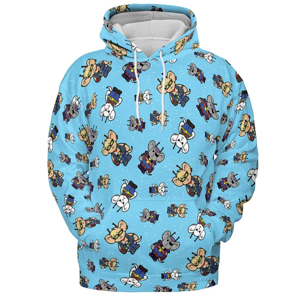 All-over Print Hoodie - 9GRSGR54 -  - 2