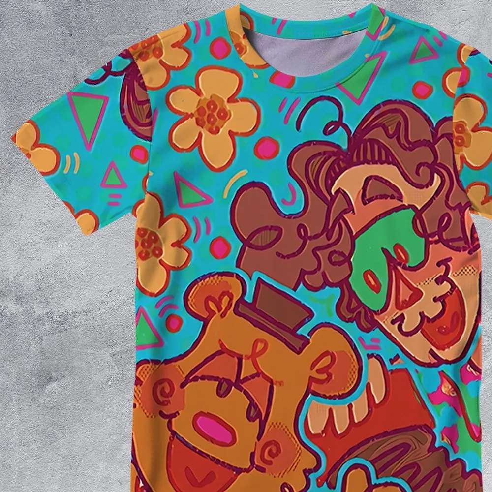 All-Over Print Unisex T-Shirt - 2NU6DJ97 -  - 2