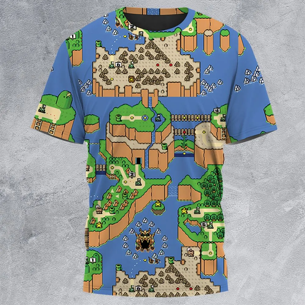 Super Mario World Map -  - 3